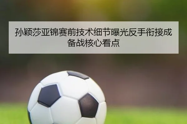 孙颖莎亚锦赛前技术细节曝光反手衔接成备战核心看点 - top